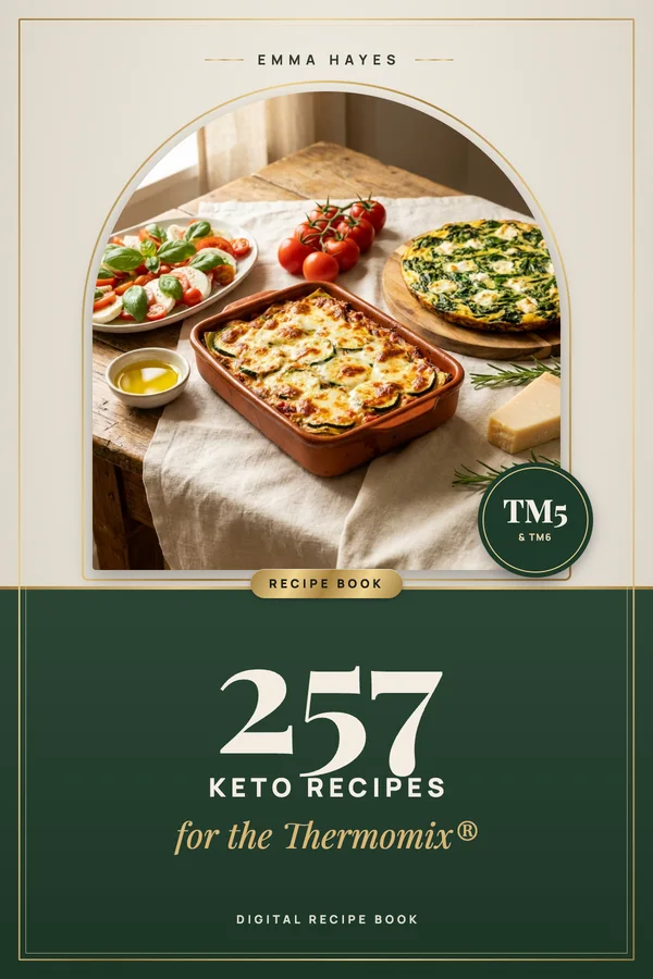 The 257 Keto Recipes for the Thermomix recipe book