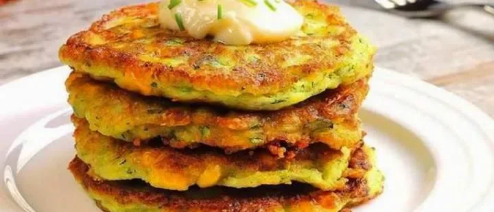 Zucchini pancakes